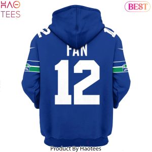 12 Fan Seattle Seahawks Super Bowl LX Hoodie