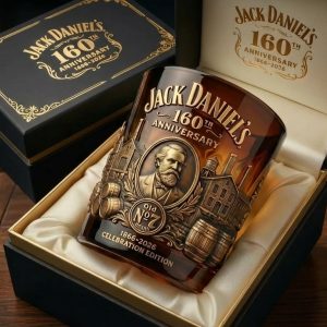Jack Daniels 160Th Anniversary 2026 Whiskey Glass