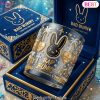 Bad Bunny Un Verano Sin Ti Embossed Gold & Silver Whiskey Glass