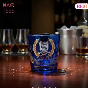 Birmingham City FC 151st Anniversary Blue Whiskey Glass