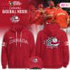Canada Baseball 2026 World Baseball Classic Hoodie – White