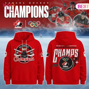 Canada Hockey 2026 Winter Olympics Champions Hoodie
