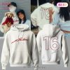 Charles Leclerc Sedici 16 F1 Gradient Pullover Hoodie Charles Leclerc Sedici 16 F1 Gradient Pullover Hoodie