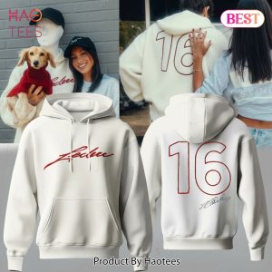 Charles Leclerc 16 Signature Embroidered F1 Hoodie