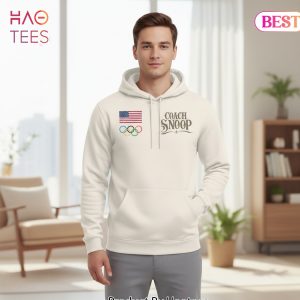 Coach Snoop Team USA American Flag Olympic Rings Hoodie