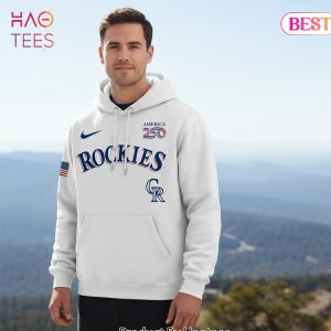 Colorado Rockies USA 250th Anniversary Celebration Hoodie