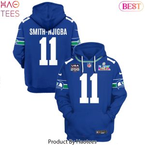 Jaxon Smith-Njigba Seattle Seahawks Super Bowl LX Hoodie