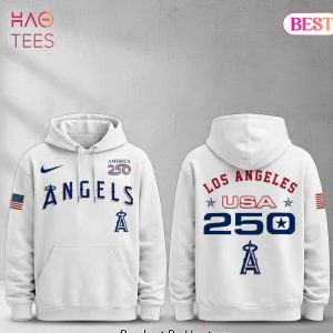 Los Angeles Angels 250th Anniversary USA Celebration Hoodie