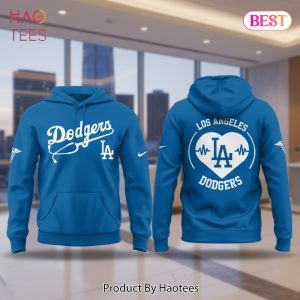 Los Angeles Dodgers Healthcare Appreciation Night Blue Hoodie