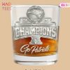 New England Patriots AFC Championship Game Commemorative Whiskey Glass