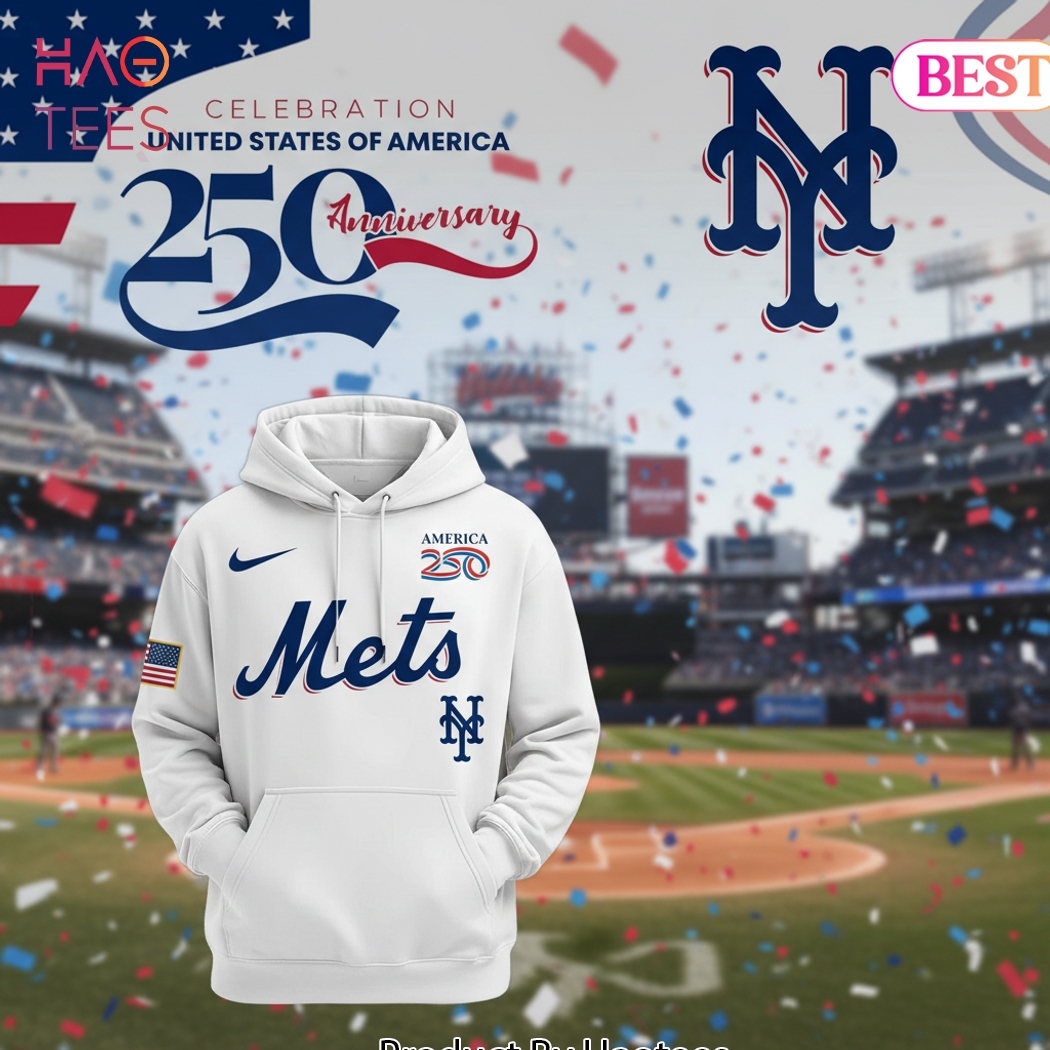 New York Mets USA 250th Anniversary Celebration Hoodie New York Mets USA 250th Anniversary Celebration Hoodie