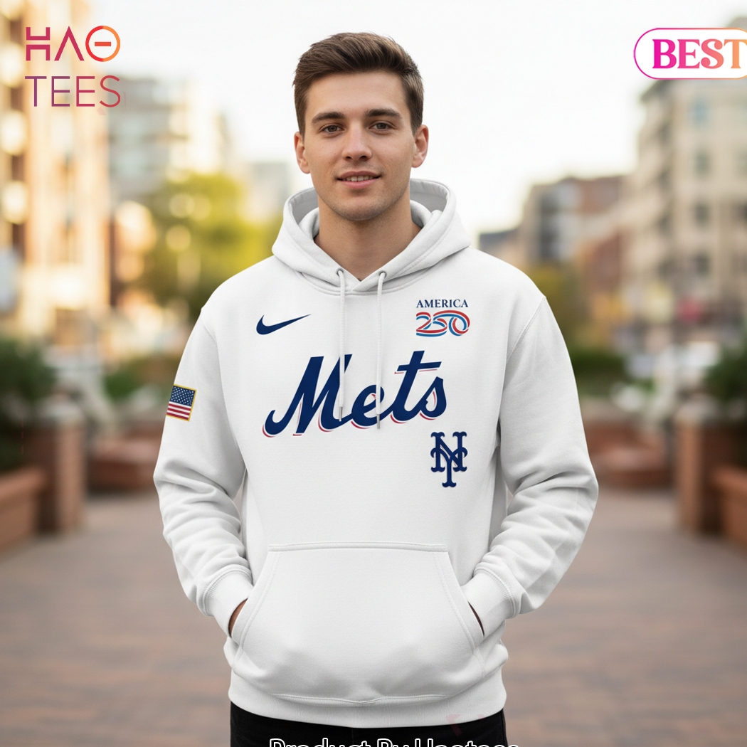 New York Mets USA 250th Anniversary Celebration Hoodie New York Mets USA 250th Anniversary Celebration Hoodie