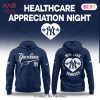 New York Yankees Healthcare Appreciation Stethoscope Heartbeat Hoodie New York Yankees Healthcare Appreciation Stethoscope Heartbeat Hoodie