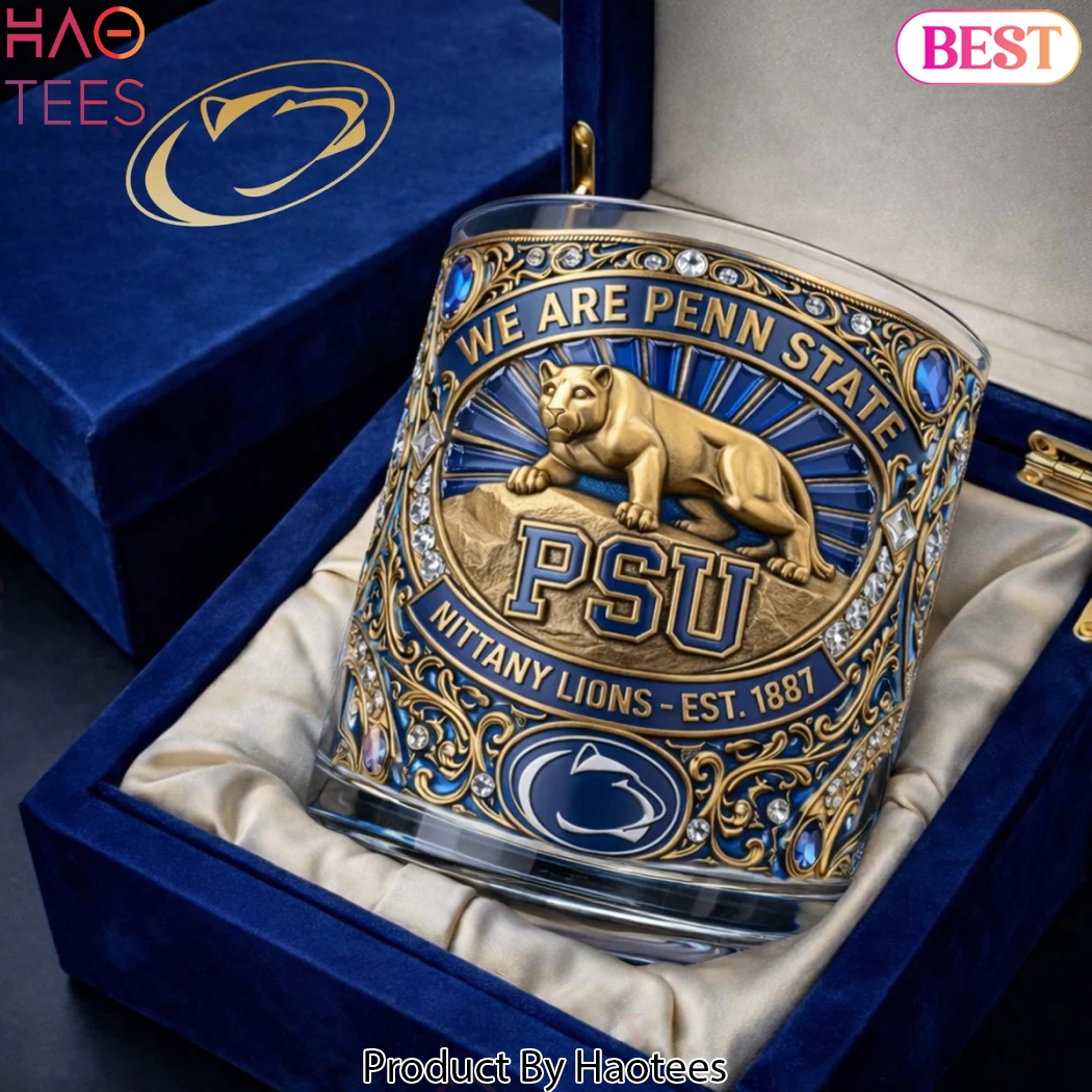 Penn State Nittany Lions Commemorative EST. 1887 Collectible Whiskey Glass Penn State Nittany Lions Commemorative EST. 1887 Collectible Whiskey Glass