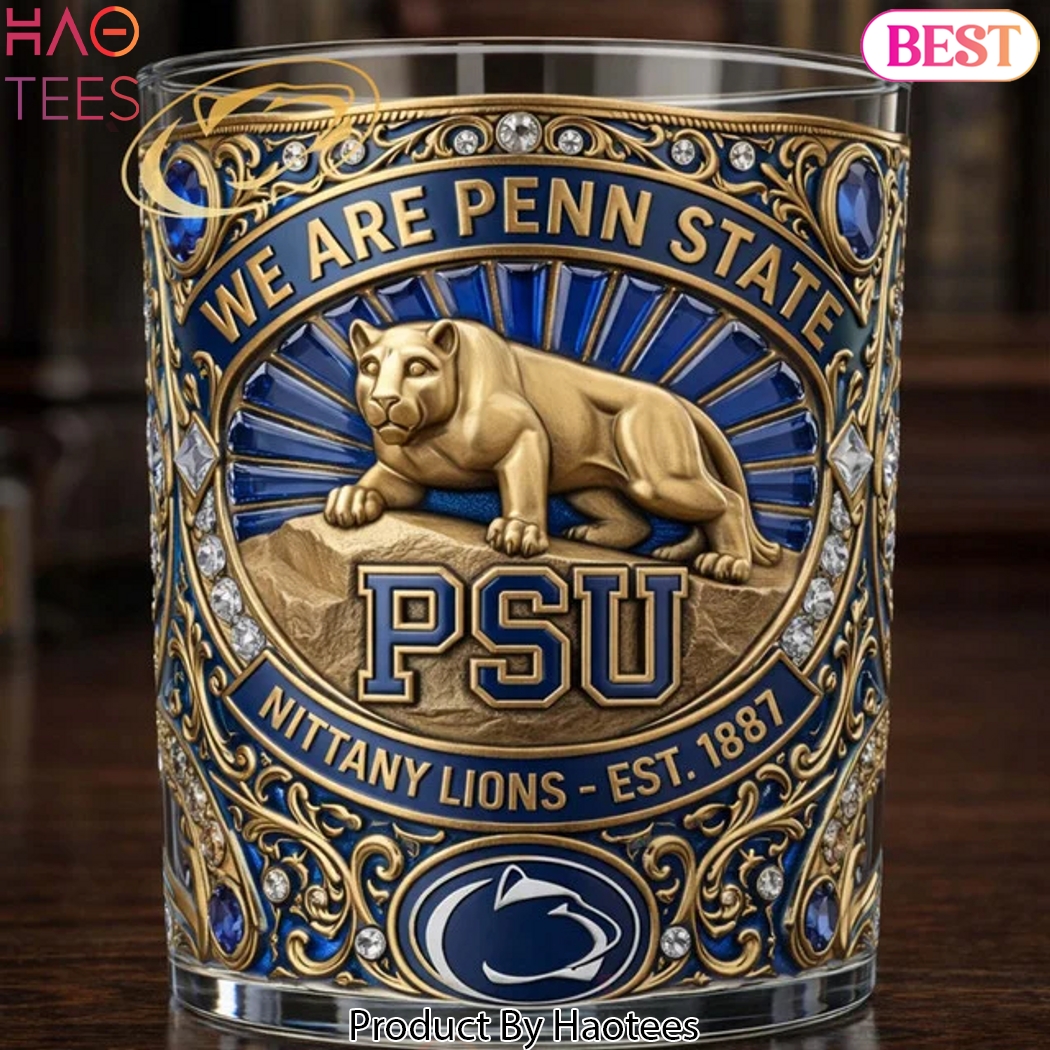 Penn State Nittany Lions Commemorative EST. 1887 Collectible Whiskey Glass Penn State Nittany Lions Commemorative EST. 1887 Collectible Whiskey Glass