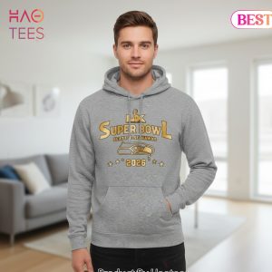 Seattle Seahawks Champions Super Bowl LX Grey Hoodie