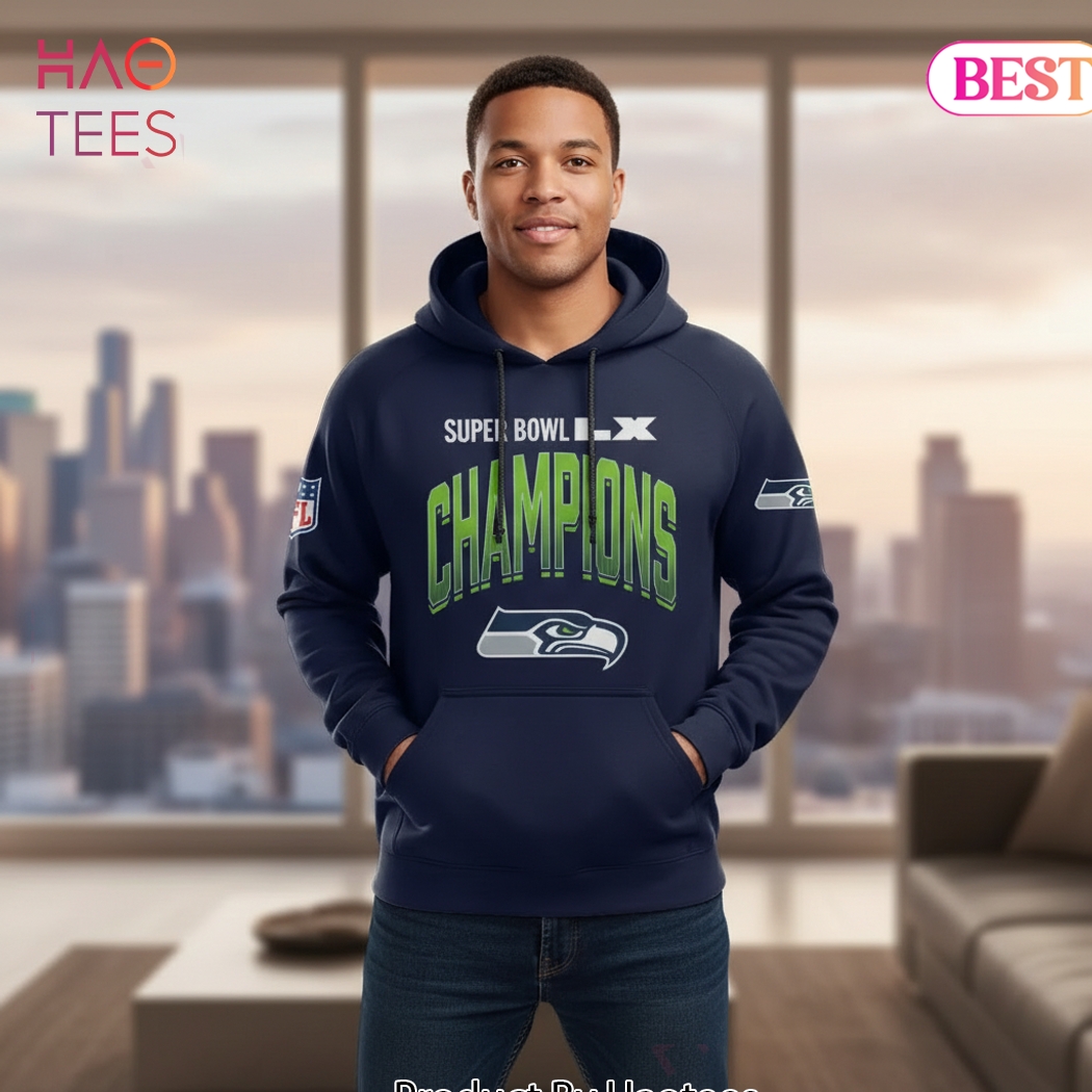 Seattle Seahawks Super Bowl LX Champions 12 As One Hoodie Seattle Seahawks Super Bowl LX Champions 12 As One Hoodie