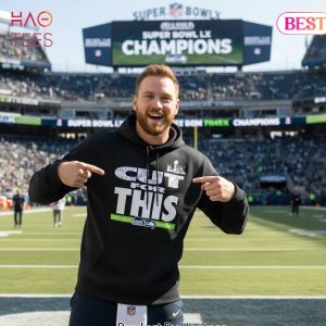 Seattle Seahawks Super Bowl LX Champions Black NFL Hoodie