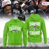 Seattle Seahawks Super Bowl LX Champions Emerald City Football Hoodie