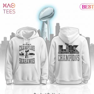 Seattle Seahawks Super Bowl LX Champions White Hoodie