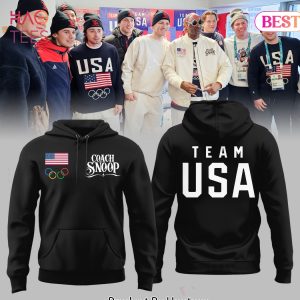 TEAM USA Coach Snoop Olympic Black Pullover Hoodie