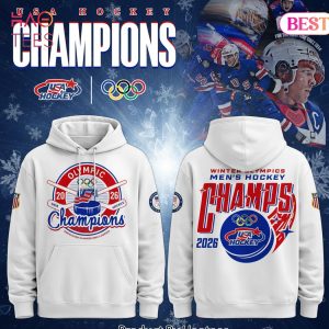 Team USA Hockey 2026 Olympic Champs Commemorative Hoodie