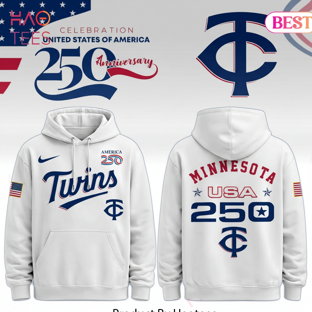Twins 250th Anniversary USA Commemorative Hoodie Twins 250th Anniversary USA Commemorative Hoodie