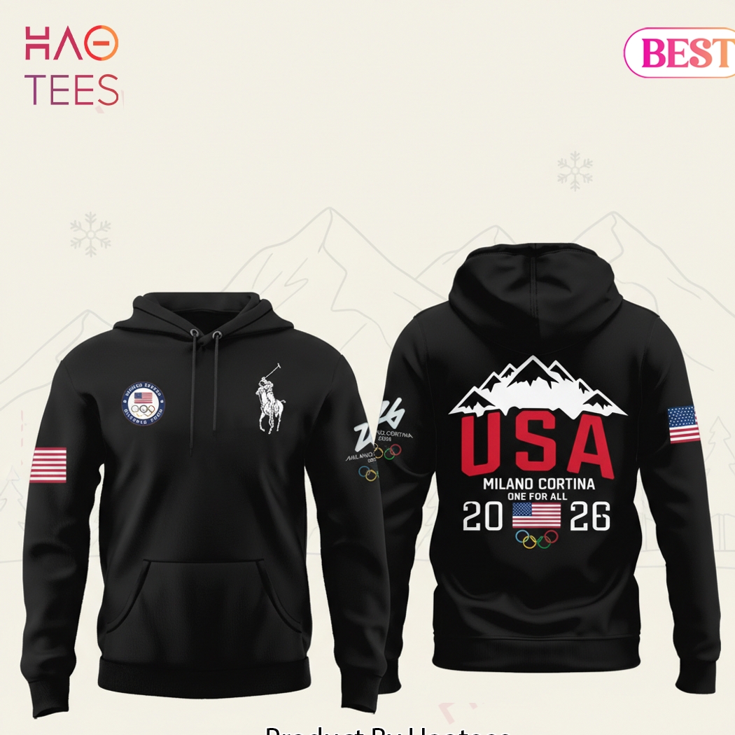 USA Olympic Team Milano Cortina 2026 One For All Hoodie USA Olympic Team Milano Cortina 2026 One For All Hoodie