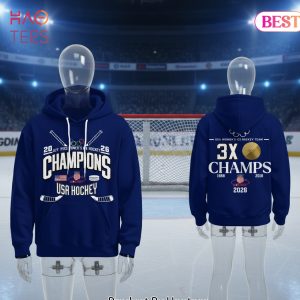 USA Women Ice Hockey Team 2026 Olympic Champions Hoodie