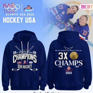 USA Women Ice Hockey Team 2026 Olympic Champions Hoodie