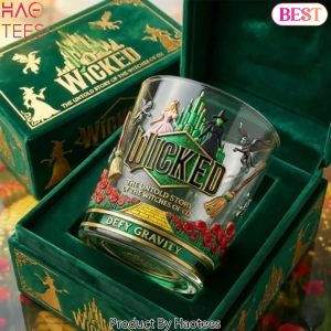 Wicked The Untold Story Of The Witches Of Oz  Whiskey Glass
