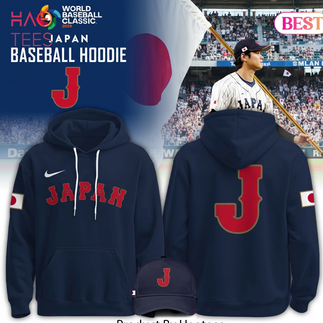 World Baseball Classic 2026 Japan National Team Graphic Hoodie World Baseball Classic 2026 Japan National Team Graphic Hoodie