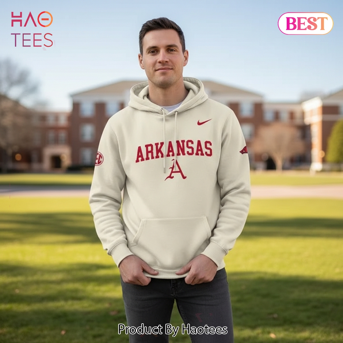 2026 Arkansas Razorbacks Wooo Pig Sooie Hoodie 2026 Arkansas Razorbacks Wooo Pig Sooie Hoodie