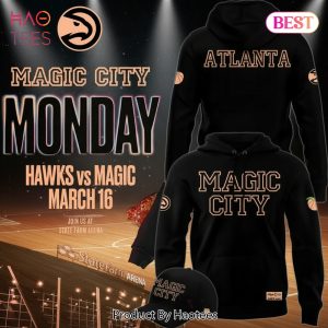 Atlanta Hawks Magic City Hawks Black Hoodie