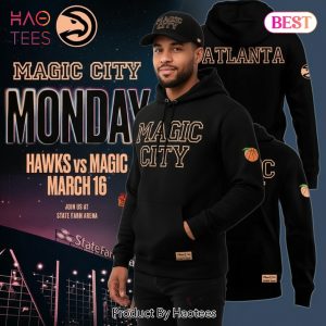 Atlanta Hawks Magic City Hawks Black Hoodie
