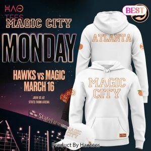 Atlanta Hawks Magic City Hawks White Hoodie