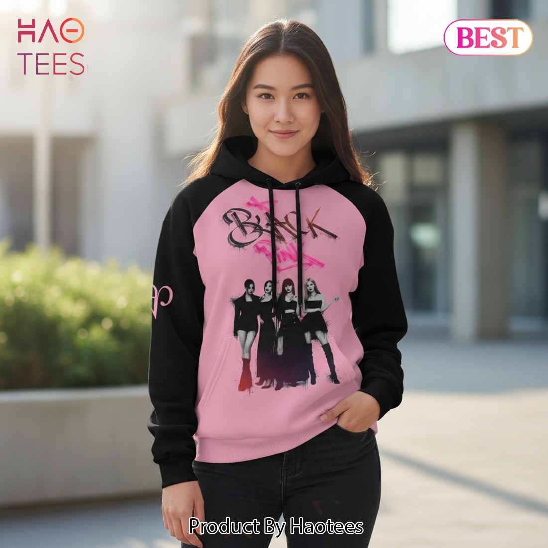 BLACKPINK 10th Anniversary Comeback Lisa 97 Kpop Hoodie BLACKPINK 10th Anniversary Comeback Lisa 97 Kpop Hoodie