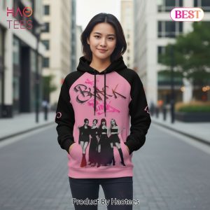 Blackpink 10th Anniversary K-Pop Group Pullover Hoodie