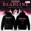 BlackPink Deadline World Tour Signature Black Hoodie
