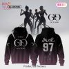 BLACKPINK GO OUT NOW Gradient Pullover Hoodie