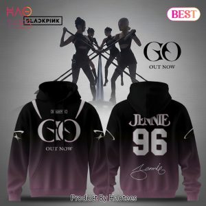 BLACKPINK GO OUT NOW Gradient Pullover Hoodie