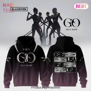 BLACKPINK GO OUT NOW Ombre Member Eyes Graphic Hoodie