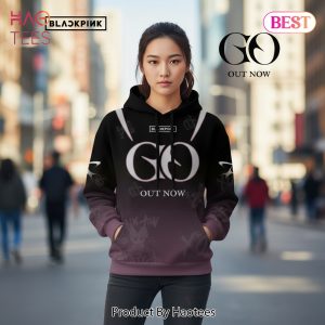 BLACKPINK Lisa GO OUT NOW 97 Gradient Pullover Hoodie