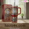 Cincinnati Reds YETI Luxury Diamond Gold Filigree National League Baseball Tumbler