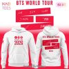 BTS World Tour White Hoodie