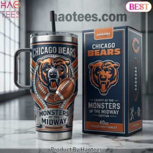 Chicago Bears Monsters Of The Midway Collector’s Edition 40oz Tumbler