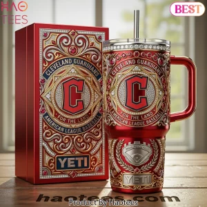 Cleveland Guardians “For The Land” Luxury Jeweled Baseball Tumbler Cleveland Guardians “For The Land” Luxury Jeweled Baseball Tumbler
