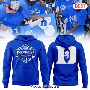 Duke Blue Devils Men Basketball ACC Tournament Champions Hoodie