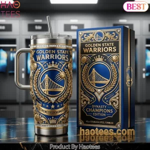 Golden State Warriors Dynasty Champions Edition 40oz Stainless Steel Tumbler