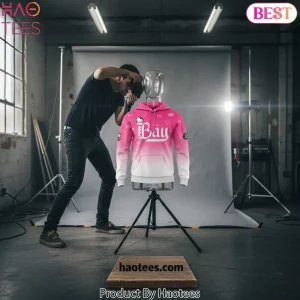 Hello Kitty Bay FC 2026 Limited Edition Pink Gradient Football Hoodie